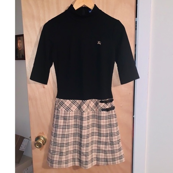 burberry fitted dress